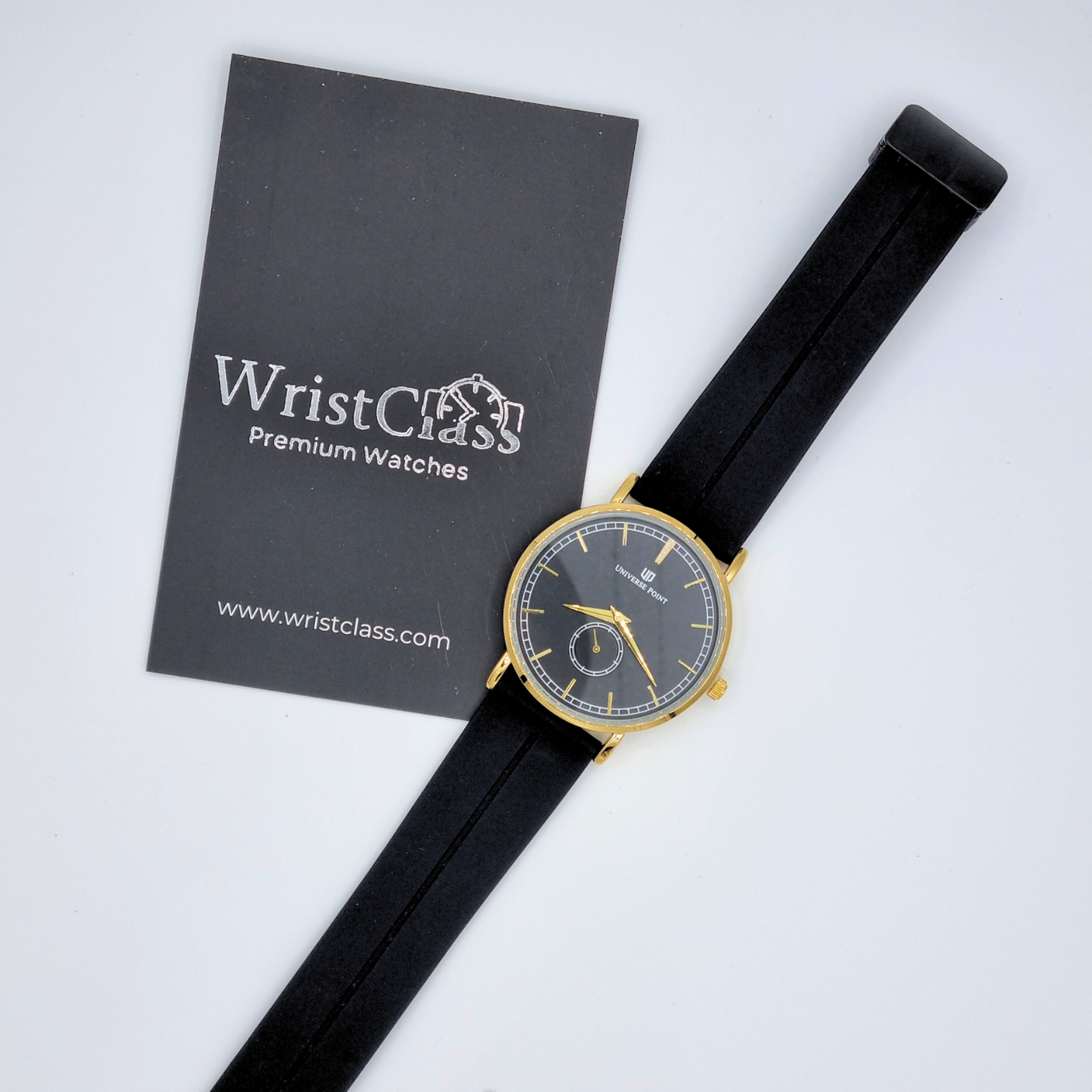 Premium Men's Slim Balloon Watch β Gold & Black