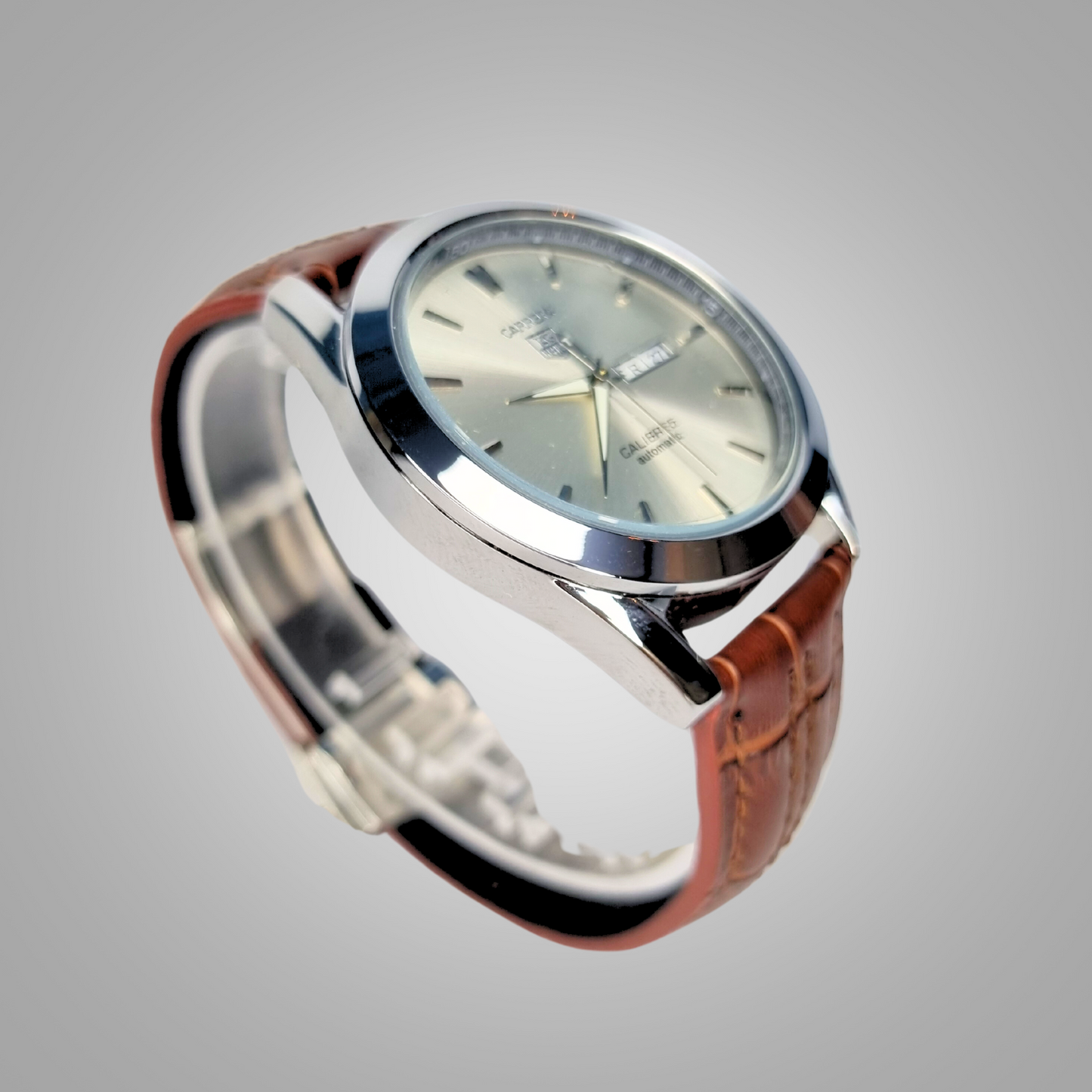 Carrera Calibre 5 Men's Watch With Leather Strap