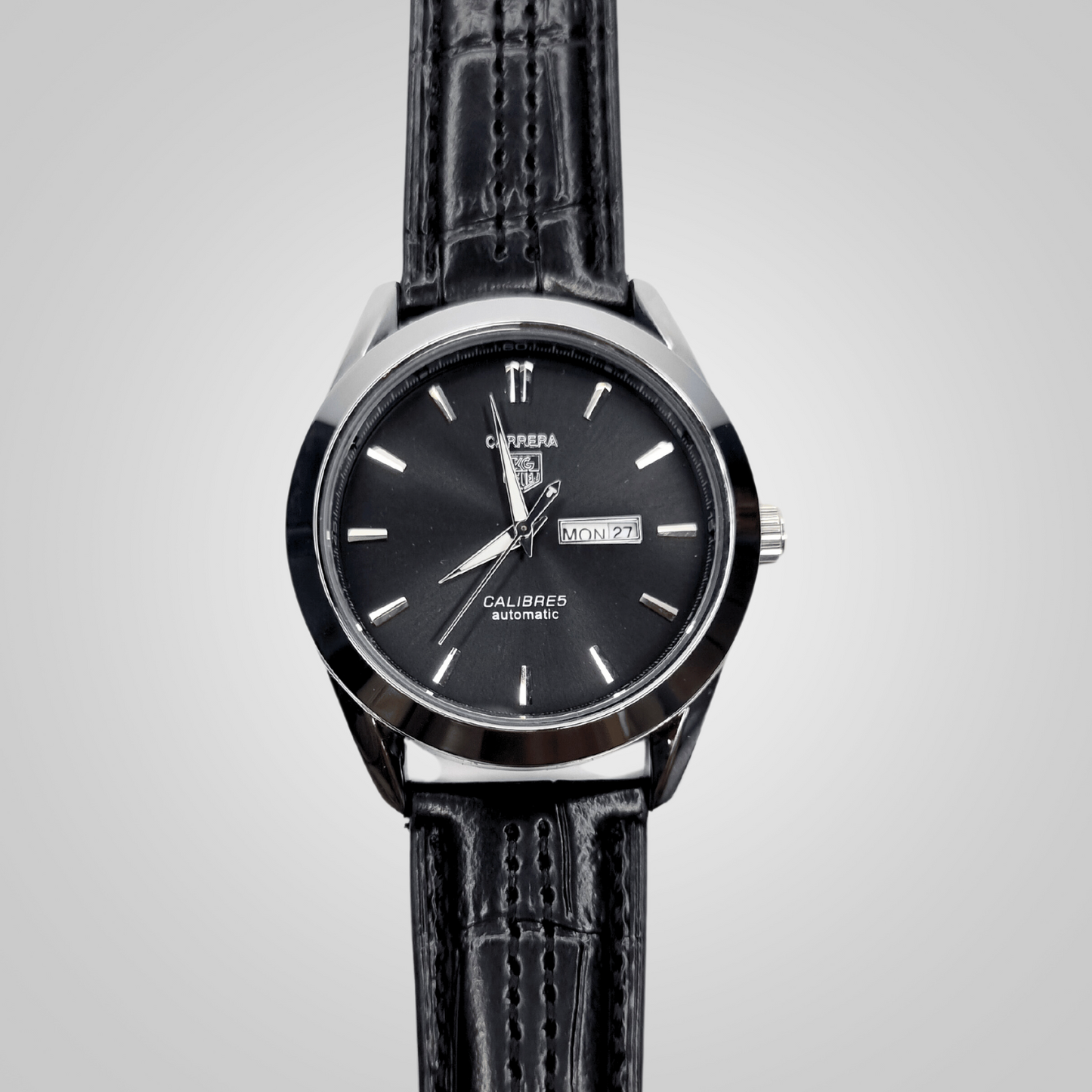 Carrera Calibre Men's Watch With Leather Strap