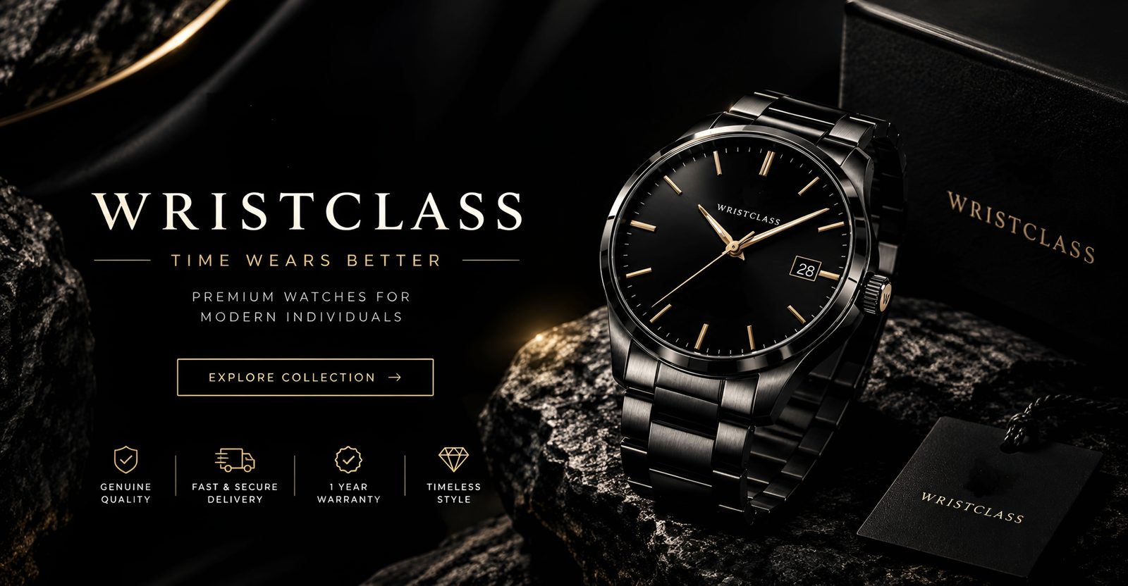 Wrist Class Premium Watches - Time Wears Better