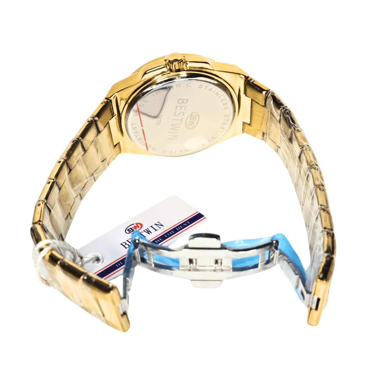 Bestwin Men's Quartz Watch Golden-White