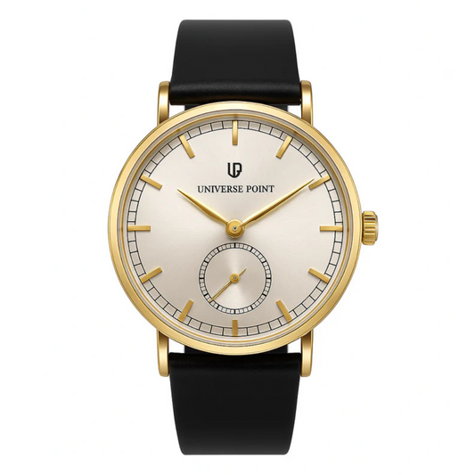 Premium Gold & Silver Slim Balloon Watch for Men