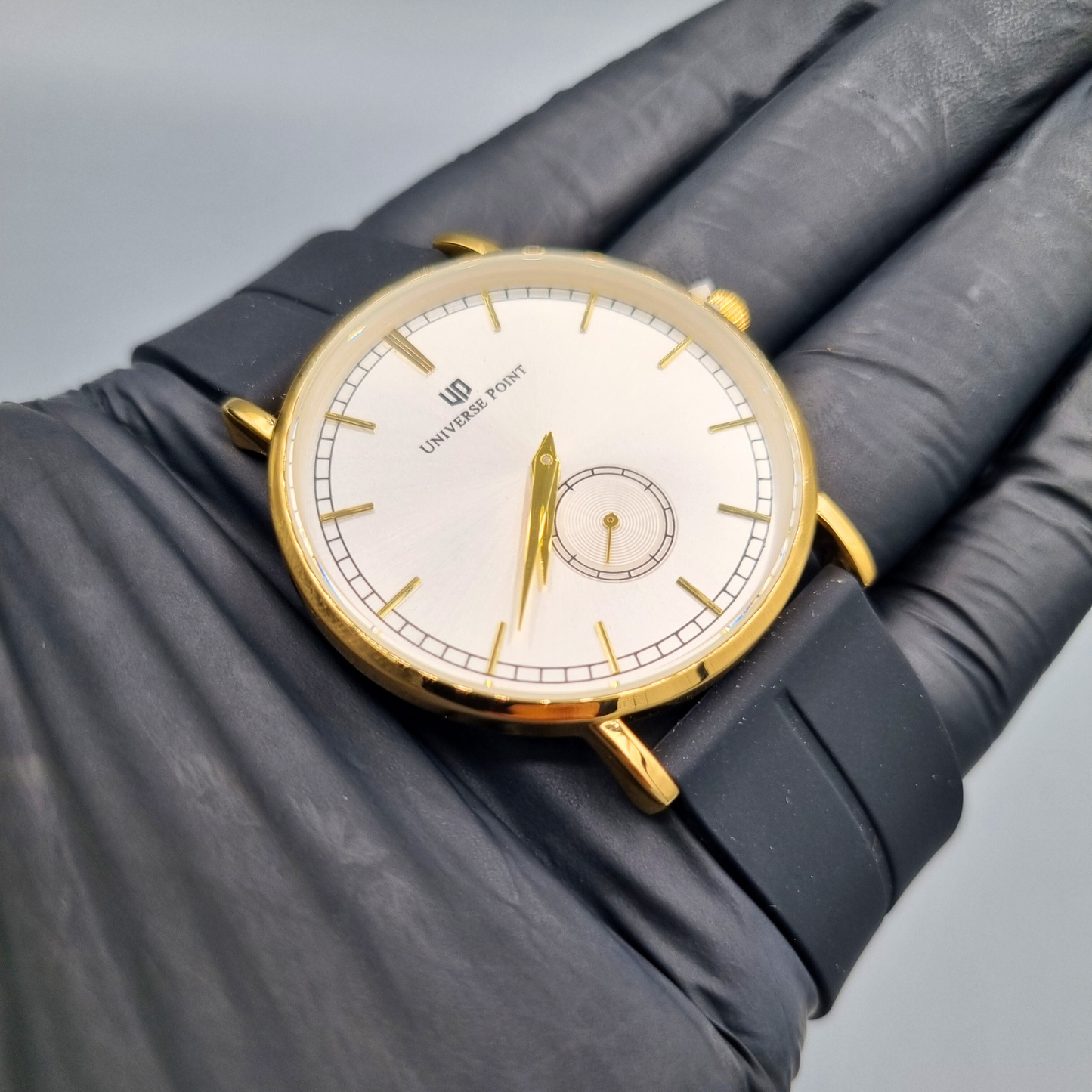 Premium Gold & Silver Slim Balloon Watch for Men