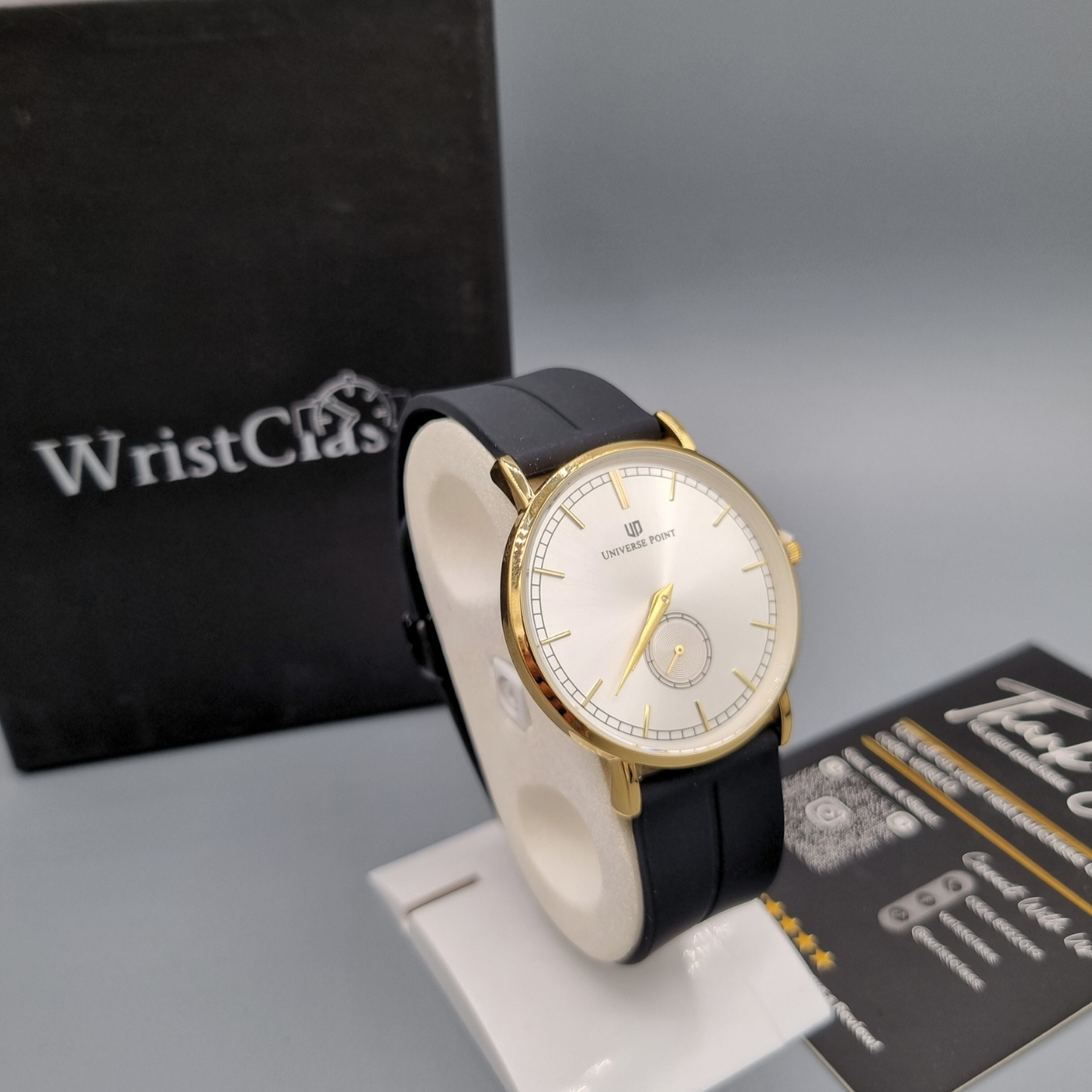 Premium Gold & Silver Slim Balloon Watch for Men