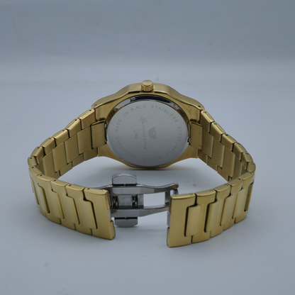 Success Way Stainless Steel Golden Watch L182-G