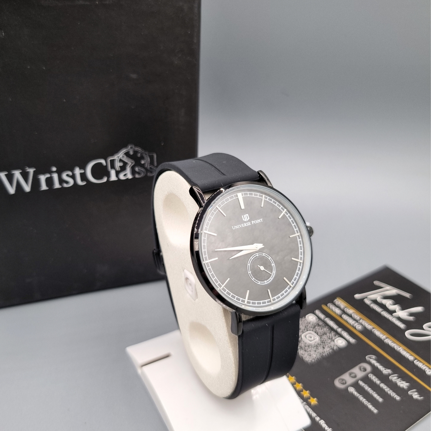 Premium Full Black Slim Balloon Watch for Men