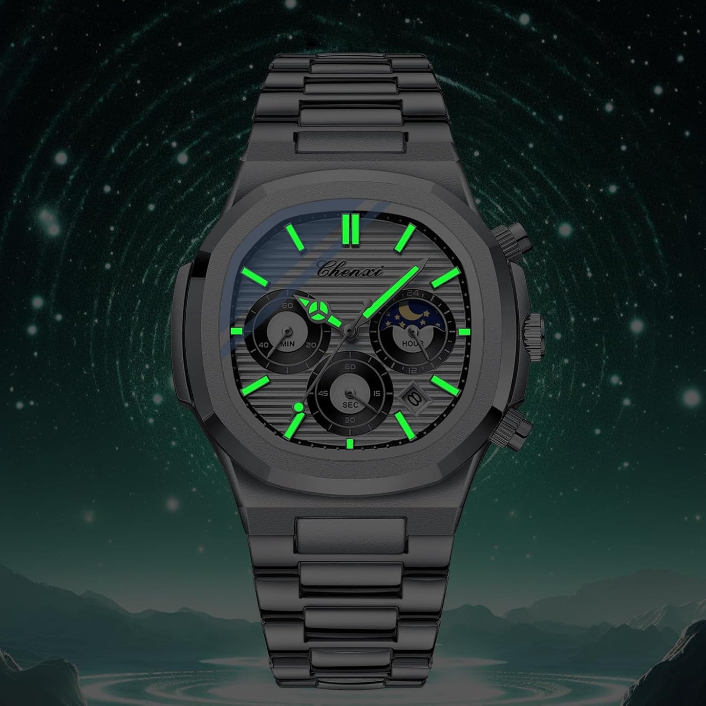 CHENXI 922 – Men's Luxury Stainless Steel Quartz Watch