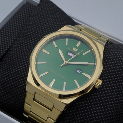 Success Way Stainless Steel Golden Watch L182-G