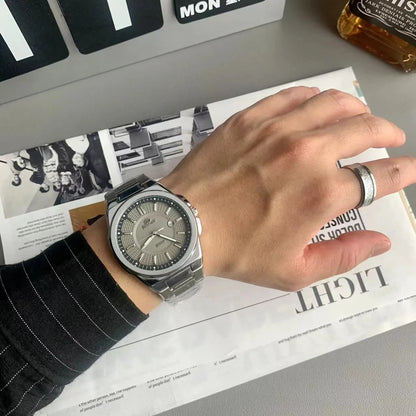Bestwin Men's Quartz Watch Silver-Gray