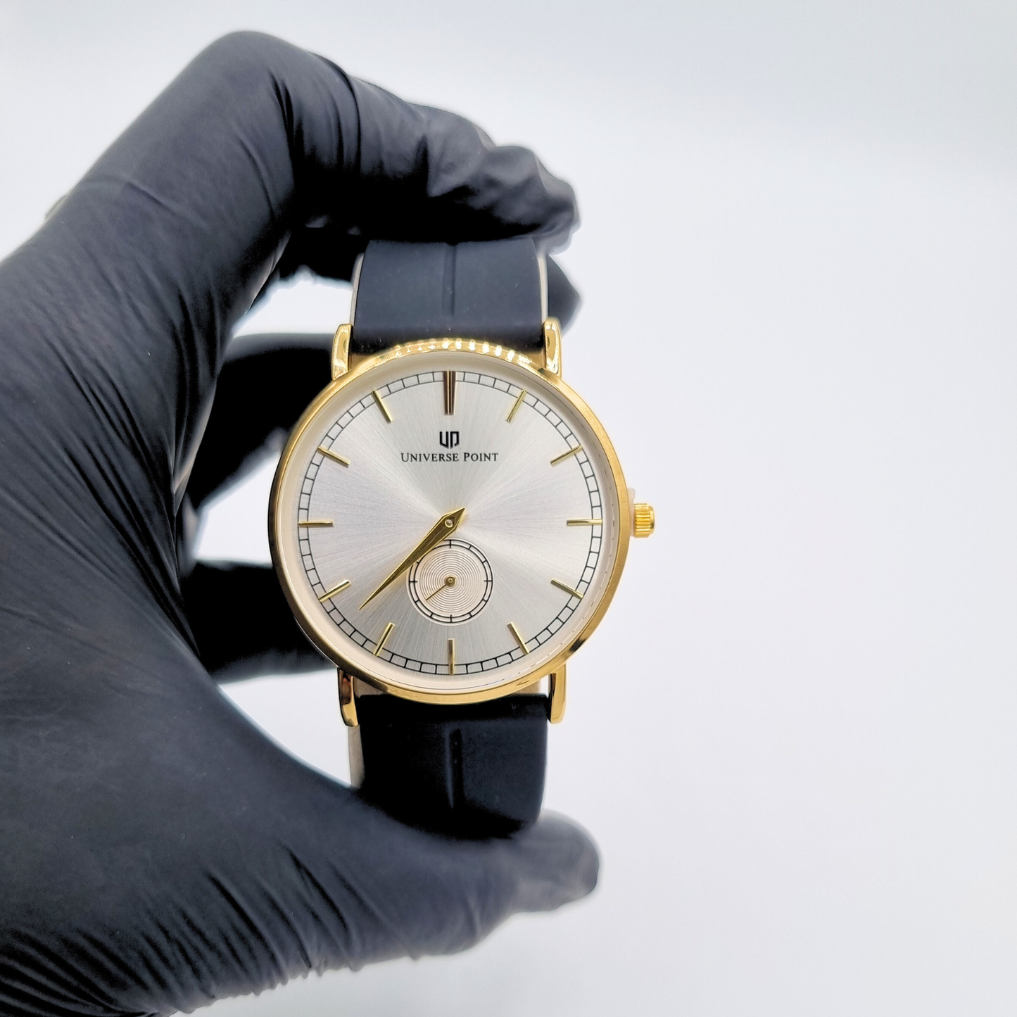 Premium Gold & Silver Slim Balloon Watch for Men