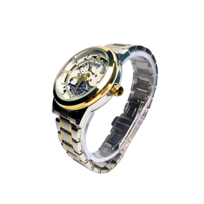 Bestwin Skeleton Dial Watch White BW-154