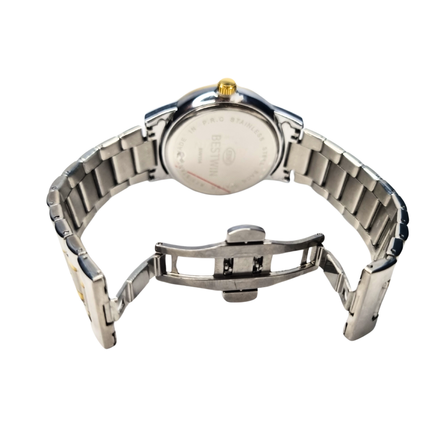 Bestwin Skeleton Dial Watch White BW-154