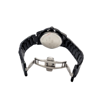 Bestwin Skeleton Dial Watch Full Black BW-154